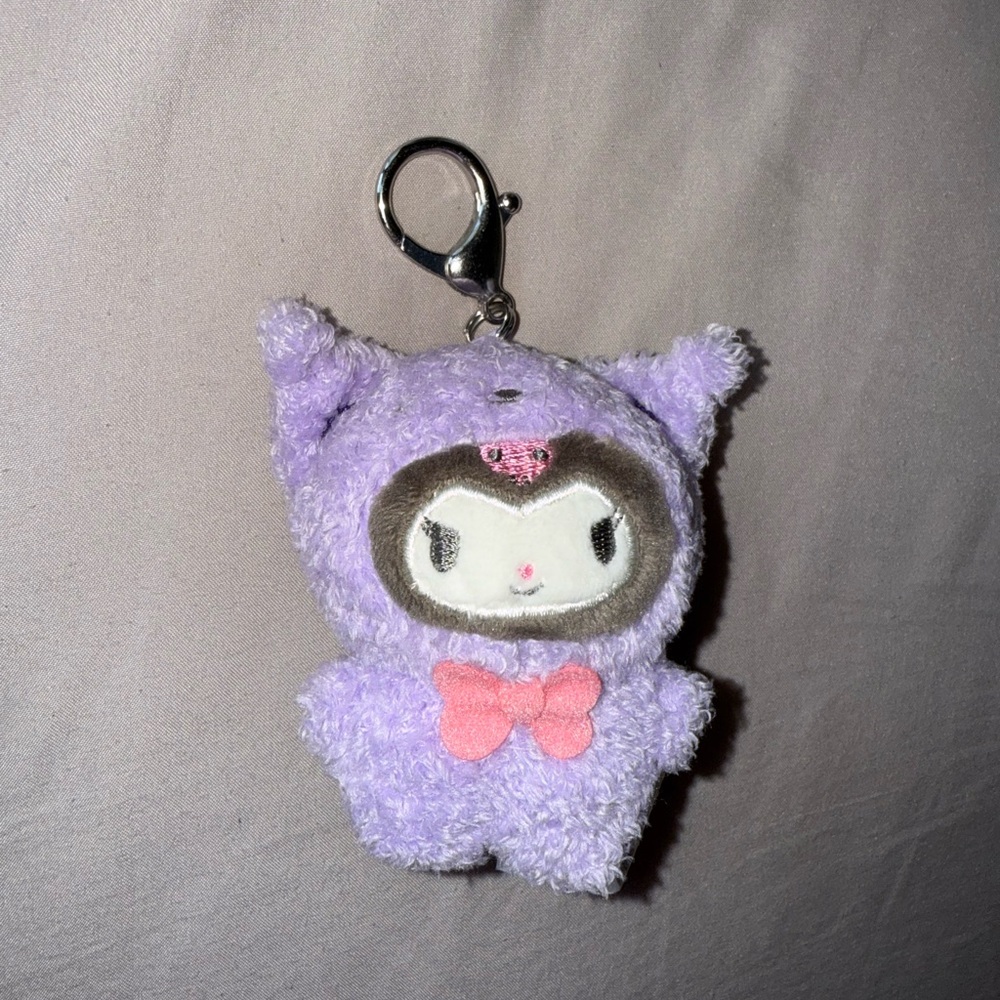 Kuromi Plush Keychain